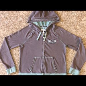 Victoria Secret PINK Zip up Hoodie. Size Large